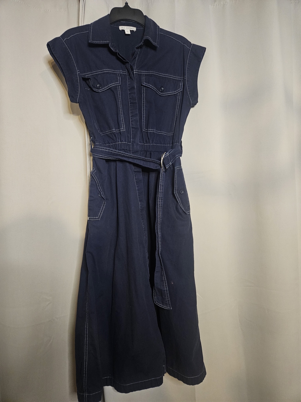 Women’s Navy Utility Dress with Belt